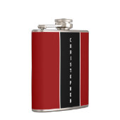 Flacon noir rouge personnalisé (Droite)