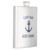 Flacon nommé d'acier d'ancre de marine de (Droite)