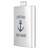 Flacon nommé d'acier d'ancre de marine de (Gauche)