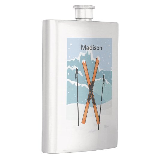 Flacon nommé fait sur commande de ski d'hiver (Droite)