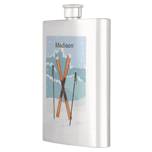 Flacon nommé fait sur commande de ski d'hiver (Gauche)