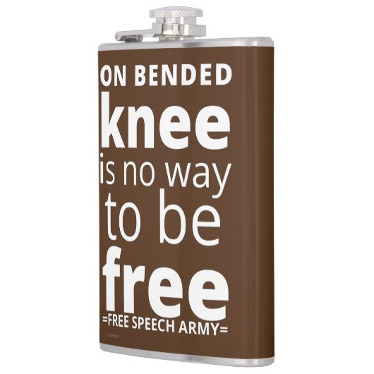 flacon "ON BENDED KNEE..." (Gauche)