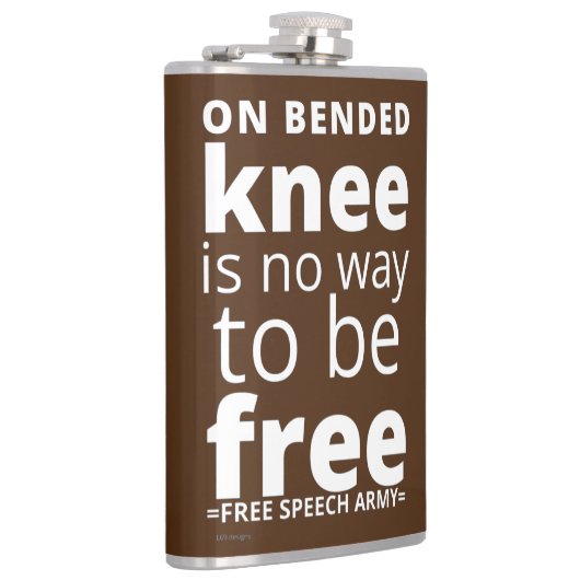 flacon "ON BENDED KNEE..." (Droite)