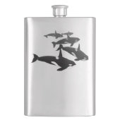 Flacon Orca Custom Killer Whale Art Drink Flask Fl (devant)