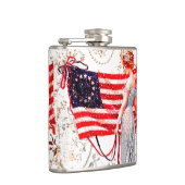 Flacon patriotique de Madame 4 juillet hanche de (Droite)