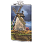 Flacon paysage de moulin à vin de Pays-Bas (Gauche)