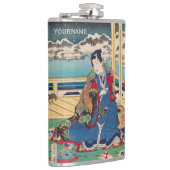 Flacon personnalisé Art japonais (Droite)