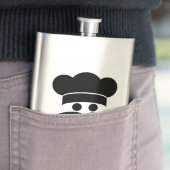 Flacon personnalisé chef (En situation)