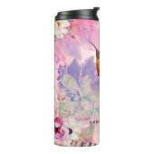 Flacon personnalisé de bouteille d'aquarelle de (Tourné sur la gauche)