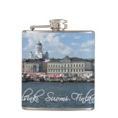 Flacon personnalisé du port d'Helsinki (Devant)