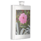 Flacon personnalisé Fleur rose (Droite)