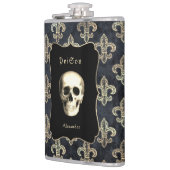 Flacon personnalisé Gold Black Skull (Gauche)
