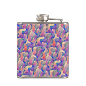 Flacon personnalisé Motif aquarelle (Dos)