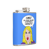 Flacon personnalisé RETRO COMICS (Droite)