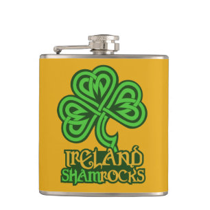 Flacon personnalisé Shamrock irlandais