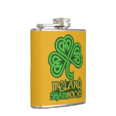 Flacon personnalisé Shamrock irlandais (Droite)