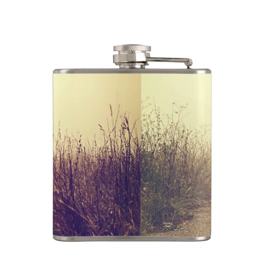 Flacon personnalisé Sunrise Pathway Chemin Si (Dos)