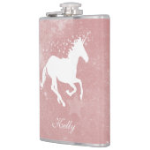 Flacon personnalisé Unicorne rose (Gauche)