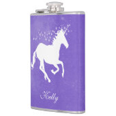 Flacon Personnalisé Unicorne Violette (Gauche)