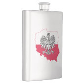 Flacon polonais de drapeau (Droite)