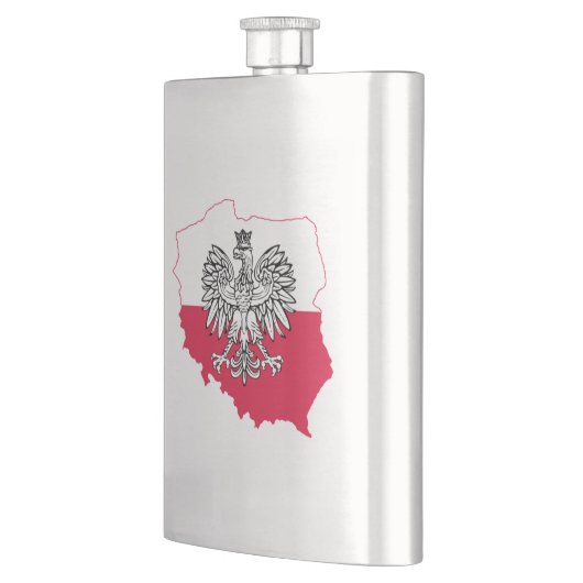 Flacon polonais de drapeau (Gauche)