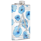 Flacon - Poppies bleues personnalisées (Droite)