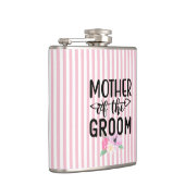 Flacon pour la mère du marié à motif floral (Droite)