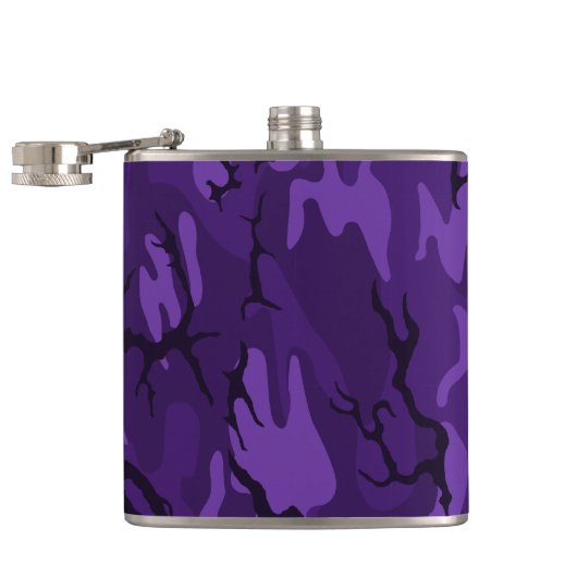 Flacon pourpre foncé de Camo (Ouvert)