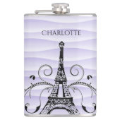 Flacon pourpre Tour Eiffel (Devant)