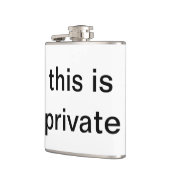 flacon privé (Gauche)