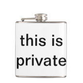 flacon privé (Devant)