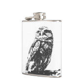 Flacon repéré de hibou (Gauche)