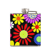 Flacon rétro printemps hippie flower power (Dos)