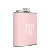 Flacon rose monogramme - Zodiac - Vierge (Droite)