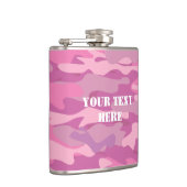 Flacon rose personnalisé de boissons de camouflage (Droite)