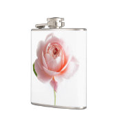 Flacon rose vinyle enveloppé rose (Gauche)