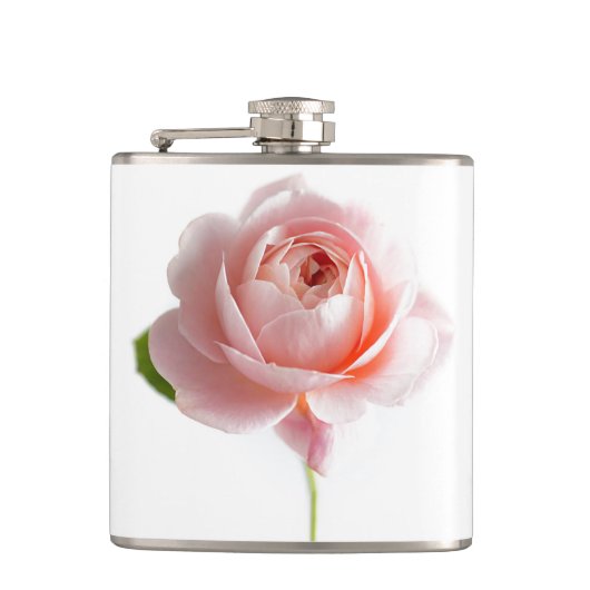 Flacon rose vinyle enveloppé rose (Devant)