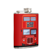 Flacon rouge d'autobus à impériale de Londres (Droite)