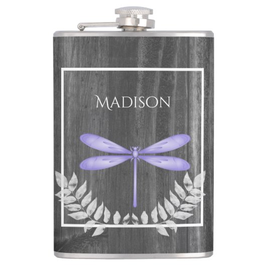 Flacon rouge de libellule (Devant)