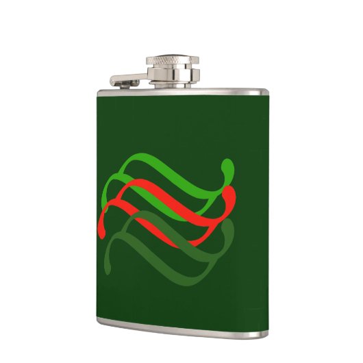 Flacon rouge et vert (Gauche)