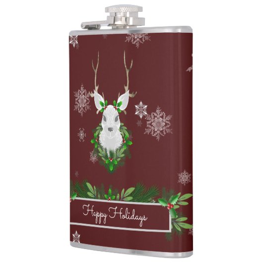 Flacon rouge renne (Gauche)