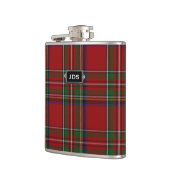 Flacon royal de plaid de tartan de Monogramed (Gauche)