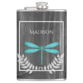 Flacon russe de libellule turquoise (Devant)