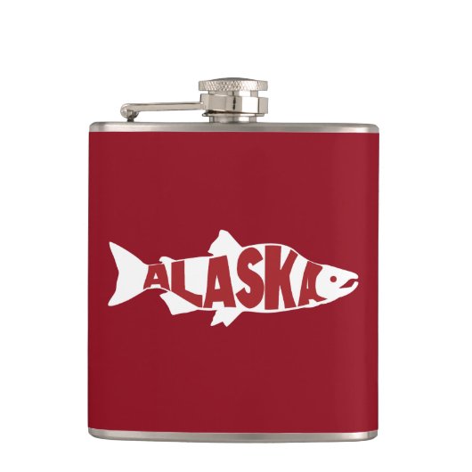 Flacon Saumon de l'Alaska (Devant)