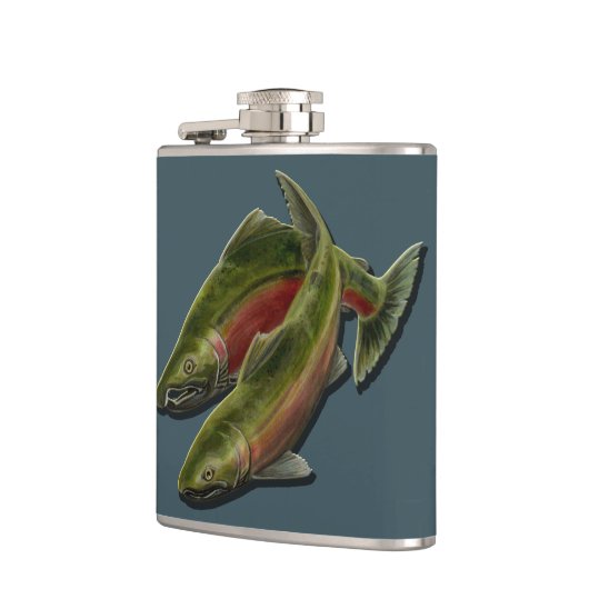 Flacon saumoné fait sur commande de boissons de (Gauche)