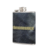 Flacon simili cuir noir d'Awesomesauce (Gauche)