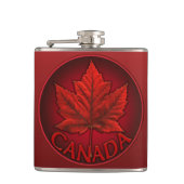 Flacon souvenir Canada Drapeau de boisson Flacon c (Devant)