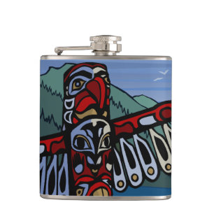 Flacon souvenir de Vancouver 2 Mondes Cadeaux embl