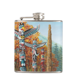 Flacon souvenir de Vancouver 2 Mondes Cadeaux embl