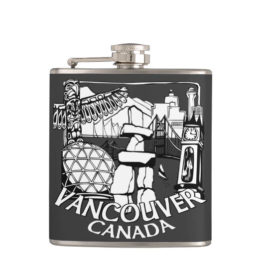 Flacon souvenir de Vancouver Cadeaux emblématiques (Devant)